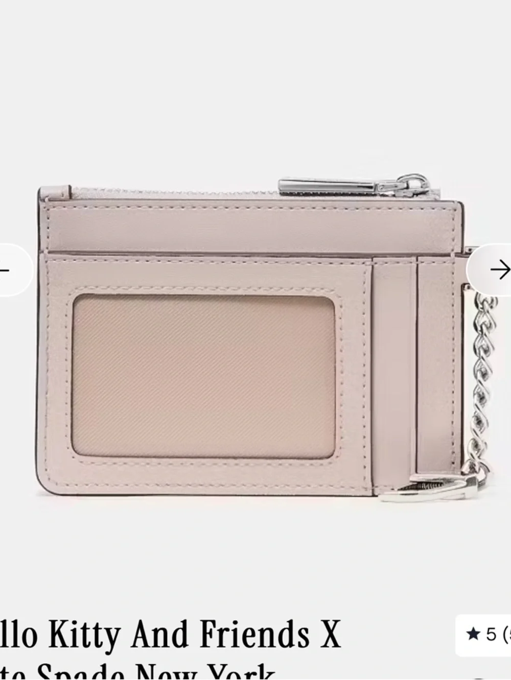 Hello kitty x Kate spade card holder - Picture 3 of 5